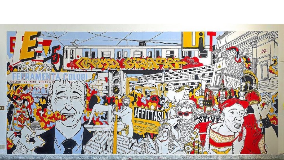 IV Roma Bizarra, una de las obras de Jorge Peligro que se expondrán en la muestra ‘Notes on Tomorrow’.-CREART