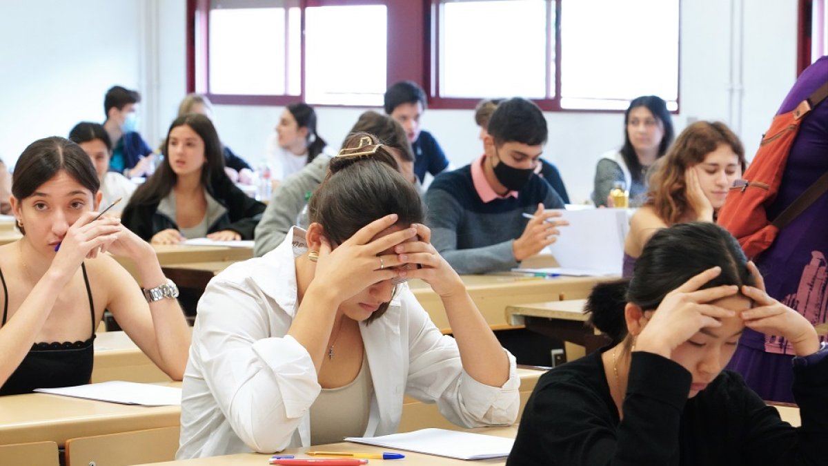 Inicio de la EBAU en la Universidad de Valladolid. / ICAL