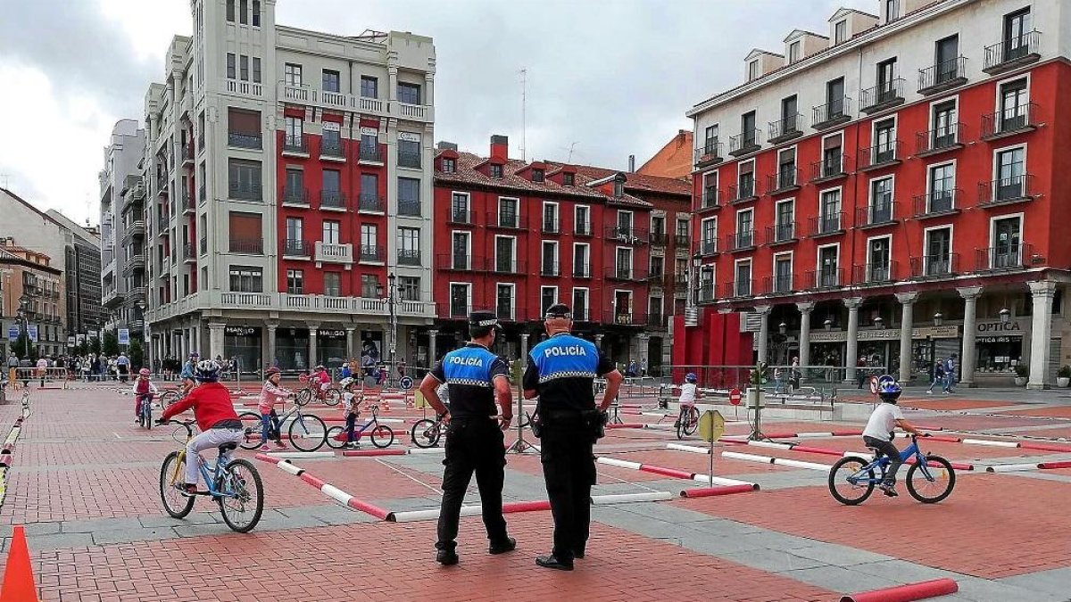 El parque infantil de tráfico, actividad impulsada por la DGT.-EUROPA PRESS