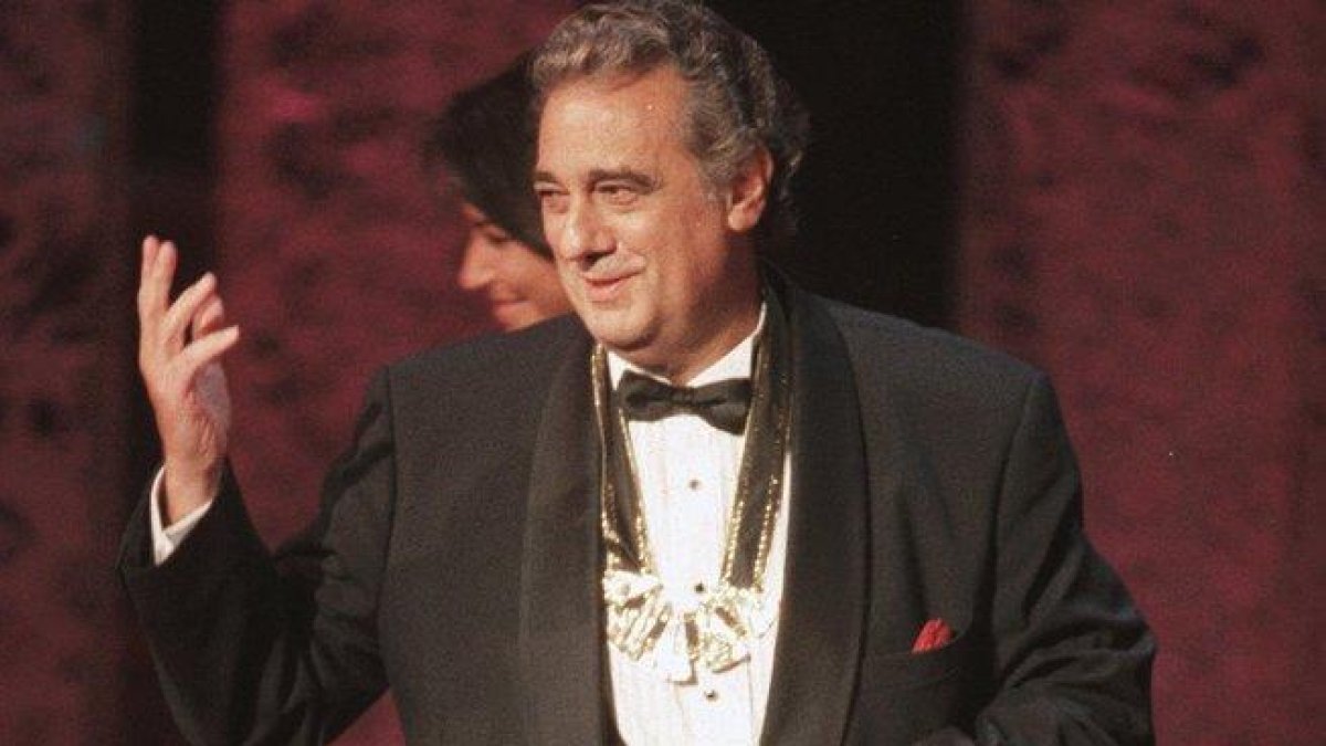 El tenor Plácido Domingo, protagonista de ’Le Cid’, en 1999.-AP / LESLIE KOSSOF