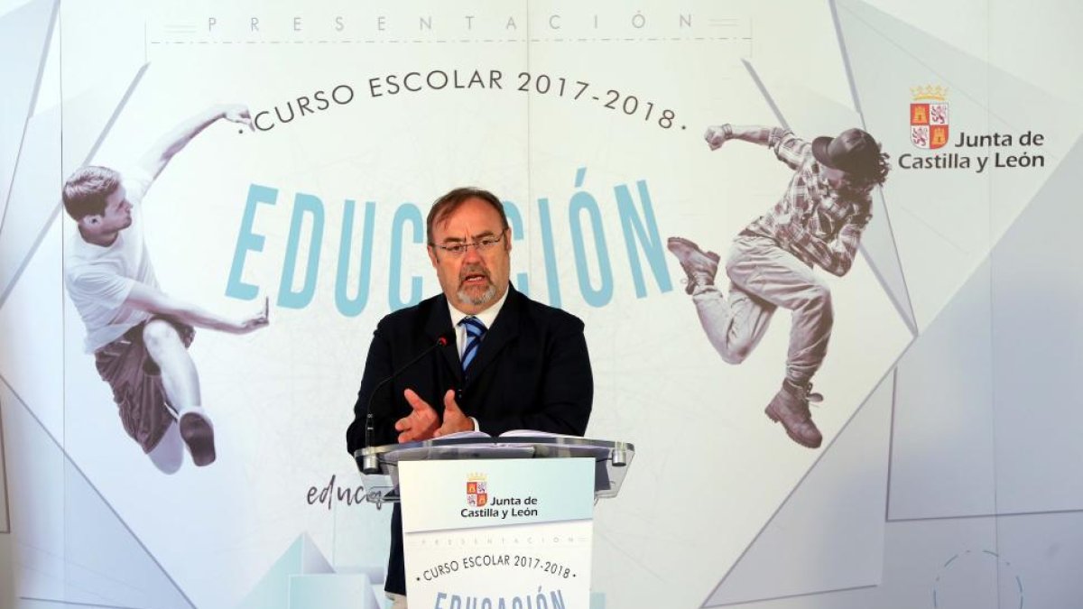 El consejero de Educación de la Junta, Fernando Rey.-ICAL