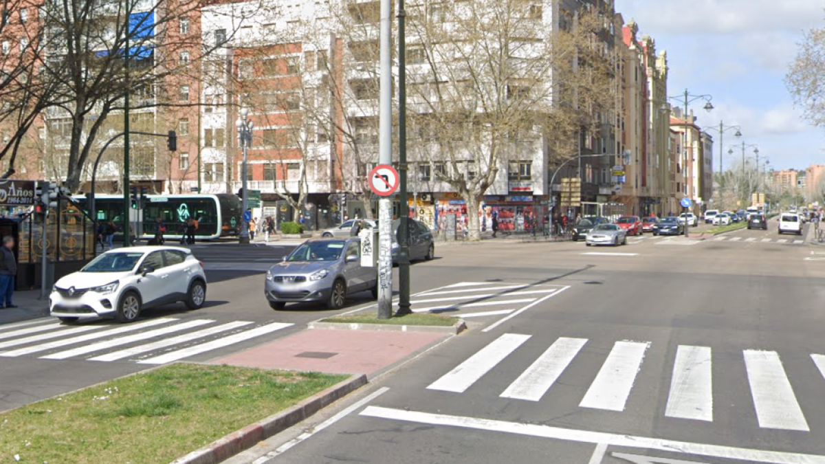 Paseo del Hospital Militar donde tuvo lugar el atropello a un conductor de patinete. -GSW