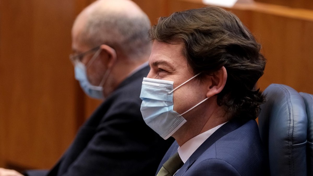 El presidente de castilla y León, Alfonso Fernández Mañueco. / ICAL