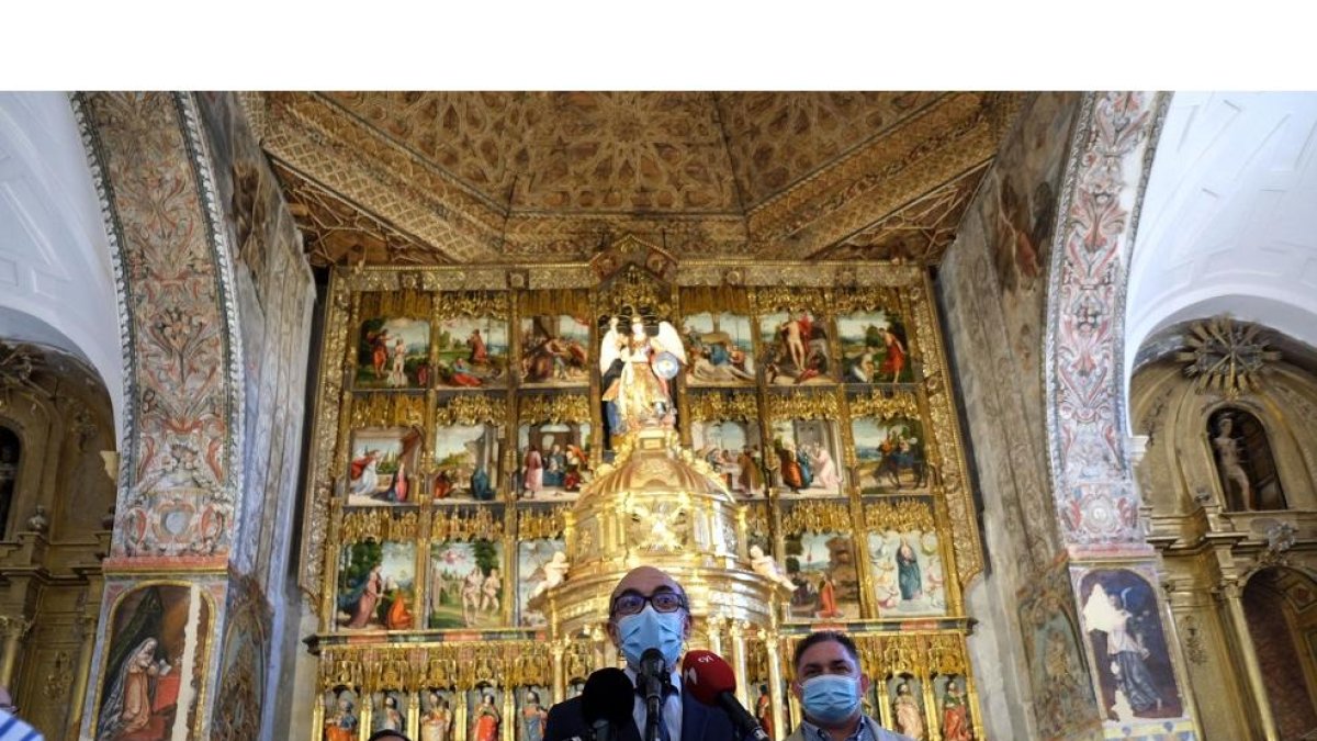 El consejero de Cultura y Turismo, Javier Ortega. - ICAL