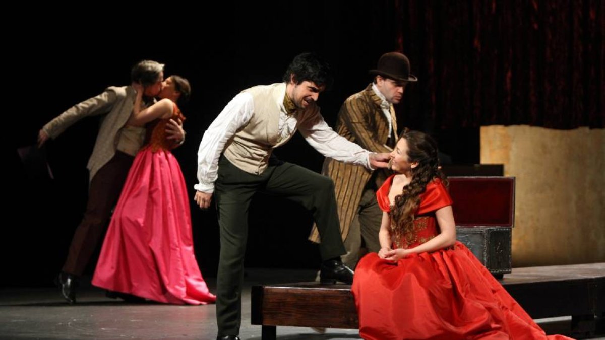 Representación de la obra 'El Mercader de Venecia' en el Teatro Calderón de Valladolid-Ical
