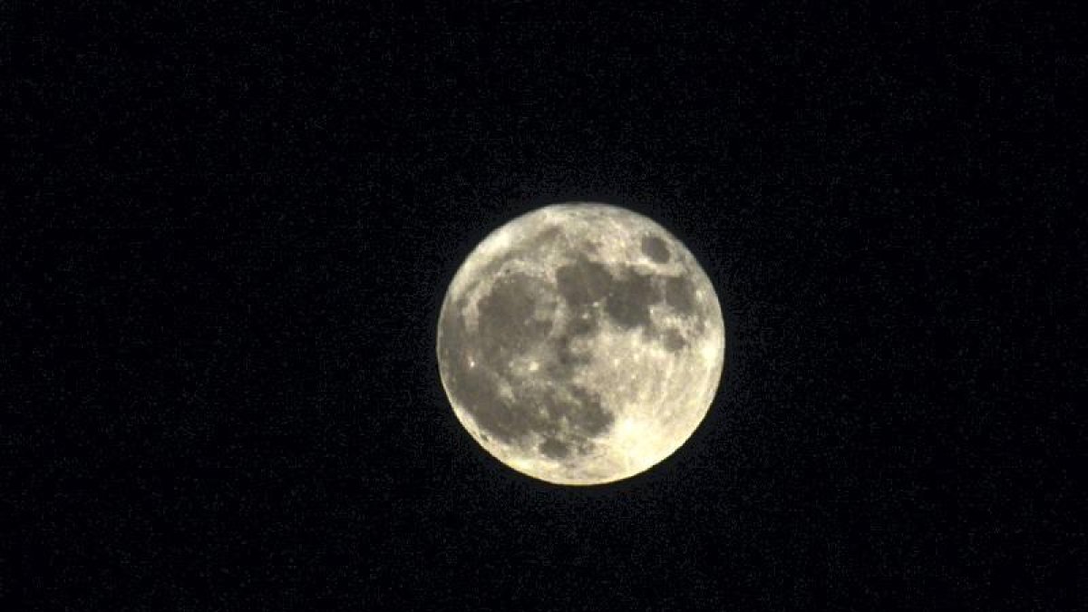 Superluna, imagen de archivo.- E.M.