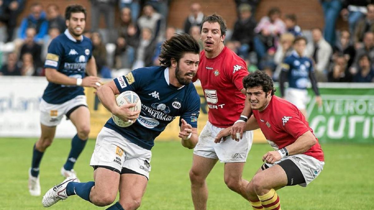 Ignacio Müller, en el Entrepinares-Santboiana de la Liga 2013-2014-M. Á. Santos