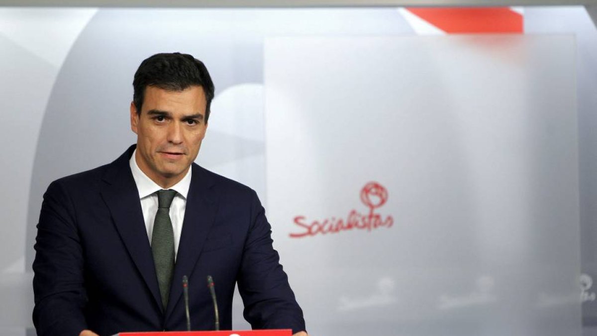 El secretario general del PSOE, Pedro Sánchez-Efe