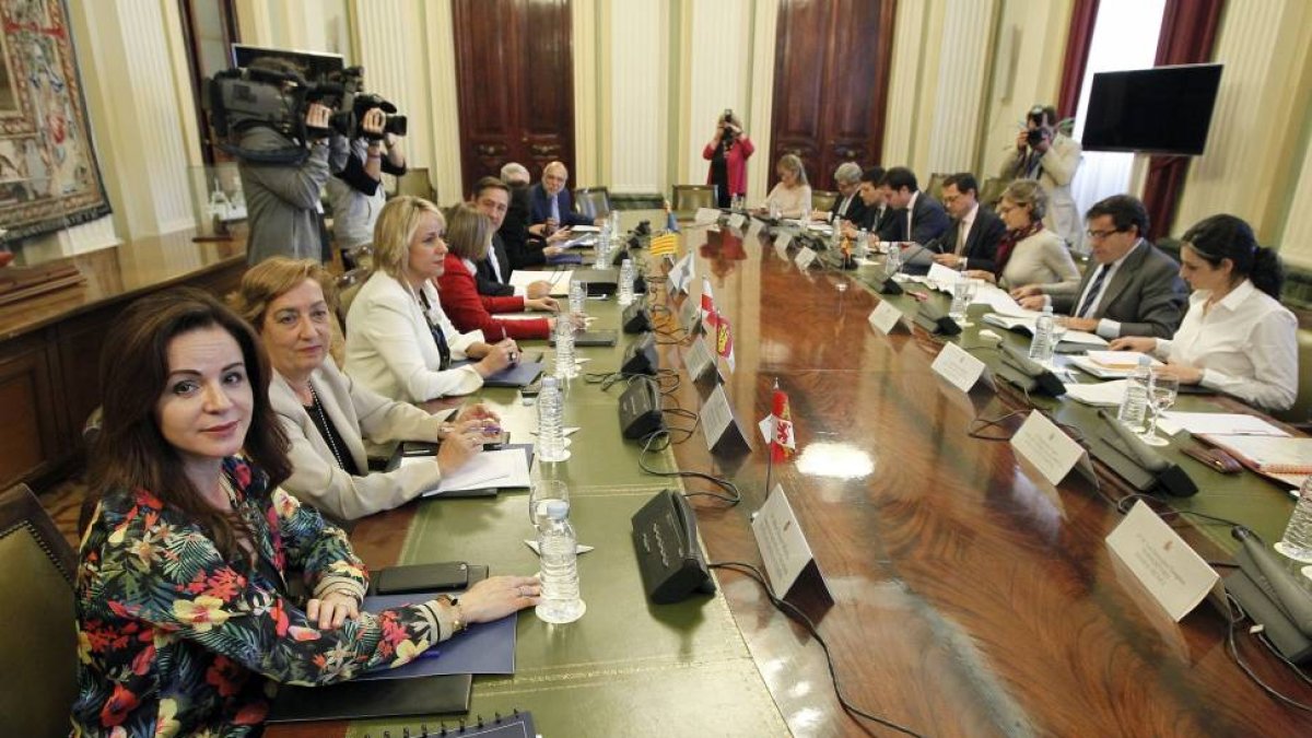 La consejera de Agricultura y Ganadería, Silvia Clemente, asiste al Consejo Consultivo de Política Agrícola para Asuntos Comunitarios-Ical