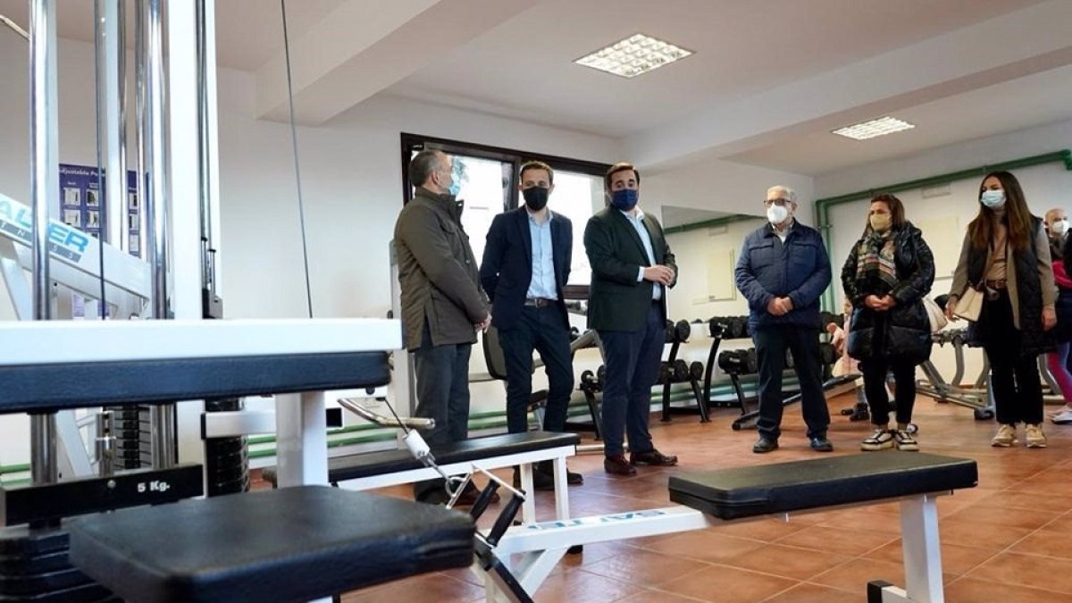 Inauguración del nuevo espacio deportivo. -E. PRESS