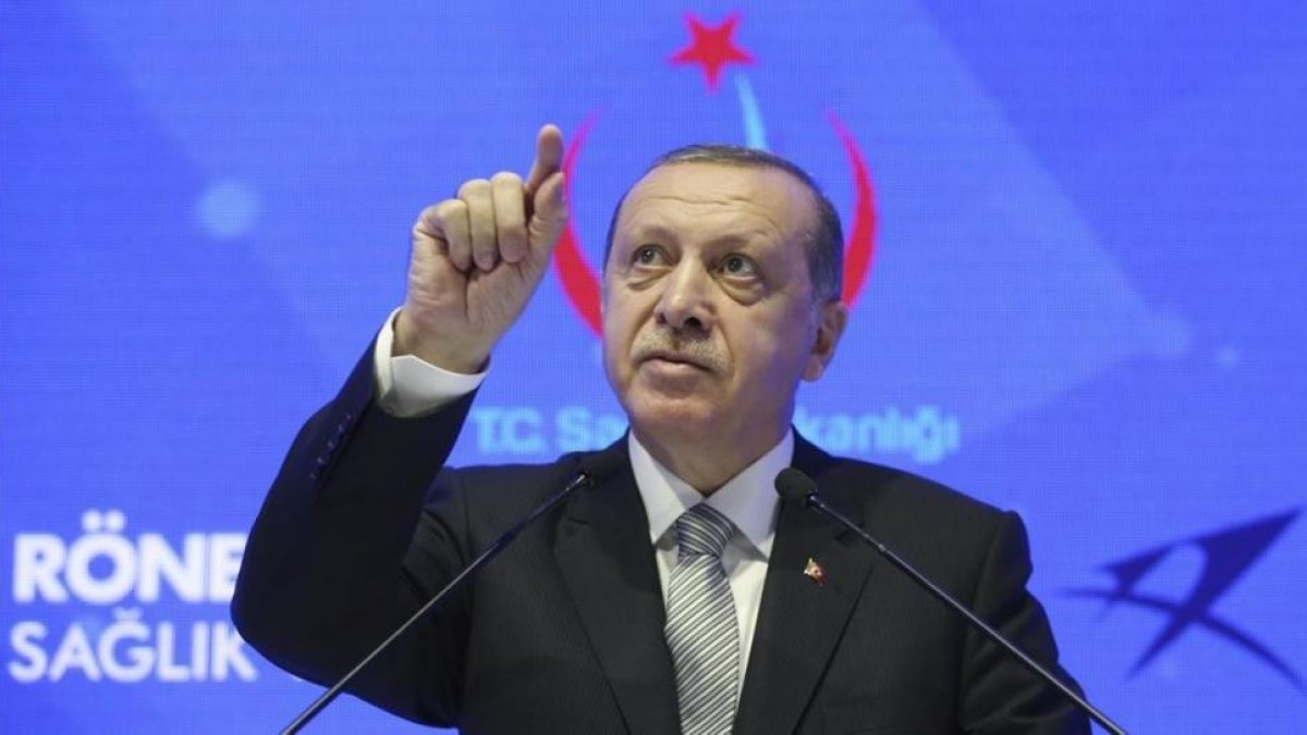 El presidente turco, Recep Tayyip Erdogan.-PERIODICO (AP)