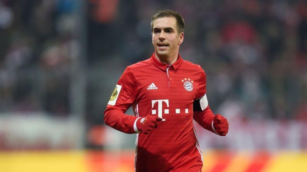 Philipp Lahm, durante su último partido con el Bayern.-CHRISTOF STACHE / AFP
