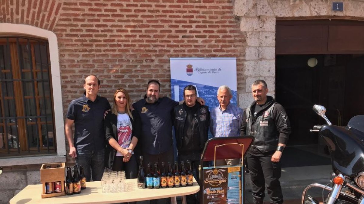 Presentación del evento en la Plaza Mayor de Laguna.-EL MUNDO