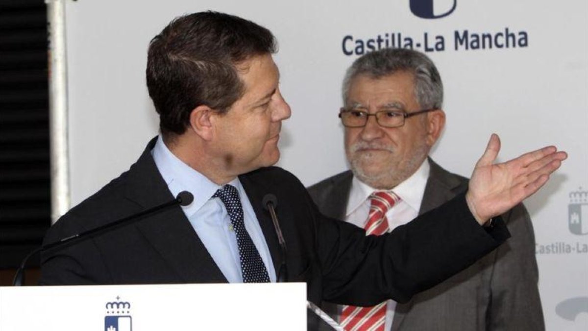 El presidente castellano-manchego, Emiliano García-Page, el pasado 7 de septiembre en Ciudad Real.-EFE / MARIANO CIEZA MORENO