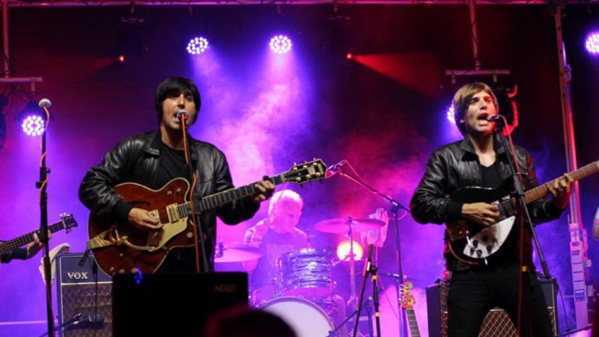 La banda  'The Flaming Shakers'.-Imagen recuperada de la página Theflamingshakers.com