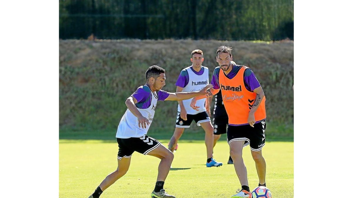 André Leão, durante un entrenamiento en una imagen de archivo.-CÉSAR MINGUELA