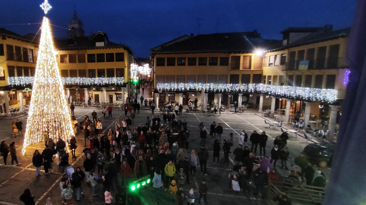 Estreno de la Navidad en Tordesillas. -AYUNTAMIENTO TORDESILLAS