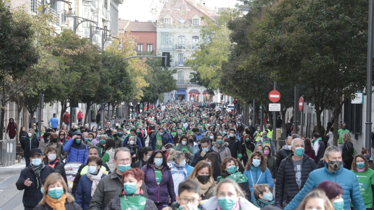 Marcha contra el Cáncer celebrada el año pasado
