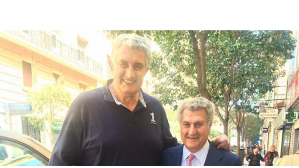 Fernando Romay y Jesús Posada, como dos gotas de agua.-TWITTER / FERNANDO ROMAY