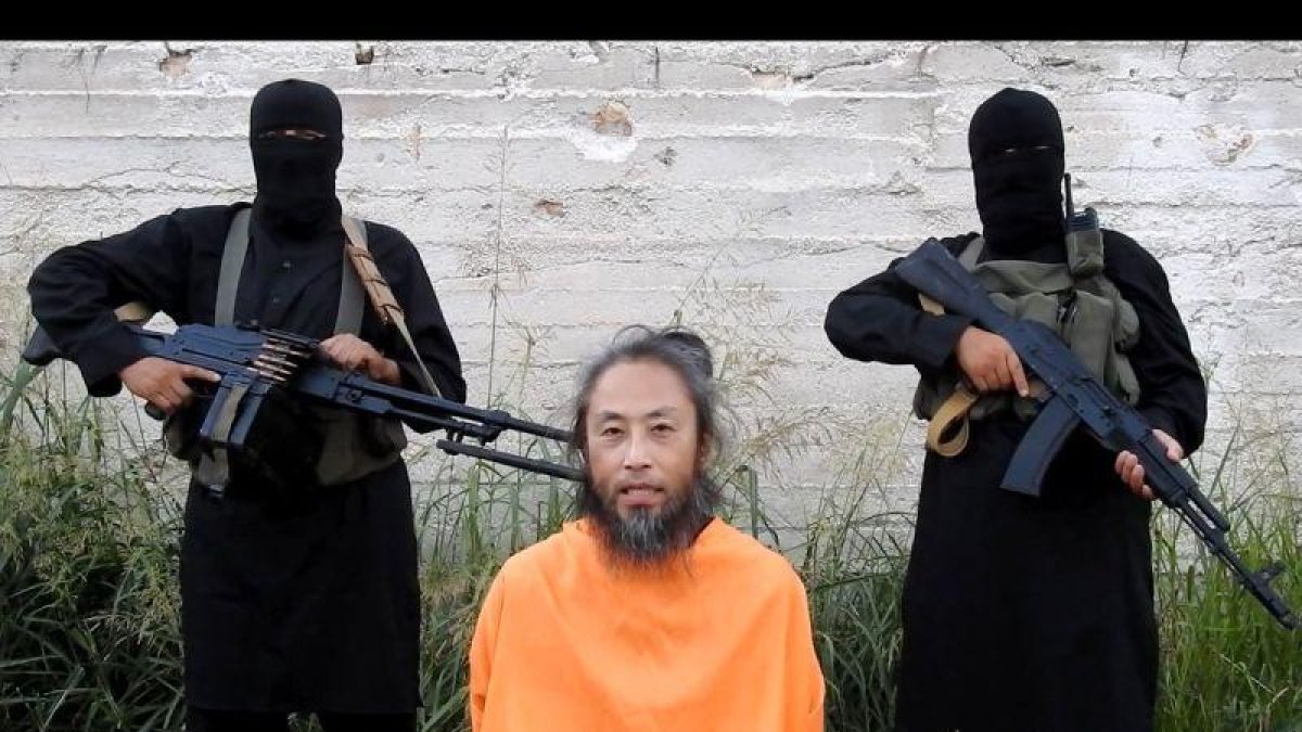 El periodista fue capturado el 23 de junio de 2015 en un área controlada por el Frente Al Nusra.-THE JAPAN TIMES