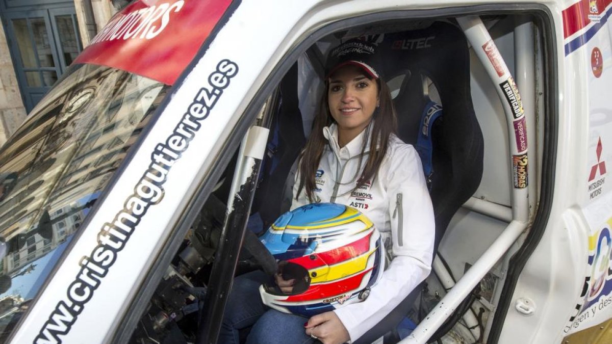 Cristina Gutiérrez afrontará su segunda aventura en el Dakar a partir del 6 de enero.-I. L. MURILLO