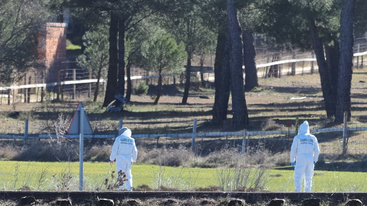Cuneta en la que apareció el cadáver de Esther Lopez.-E. P.