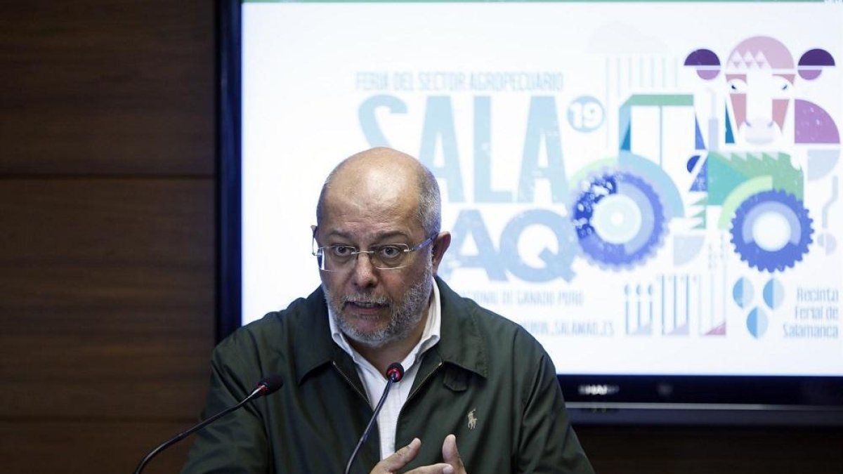 Igea en su intervención durante la Feria Agropecuaria Salamaq.-JUNTA DE CASTILLA Y LEÓN