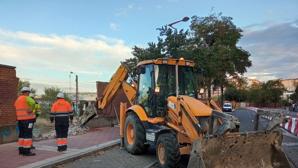 Inicio de las obras del túnel de Labradores en Valladolid. - EM