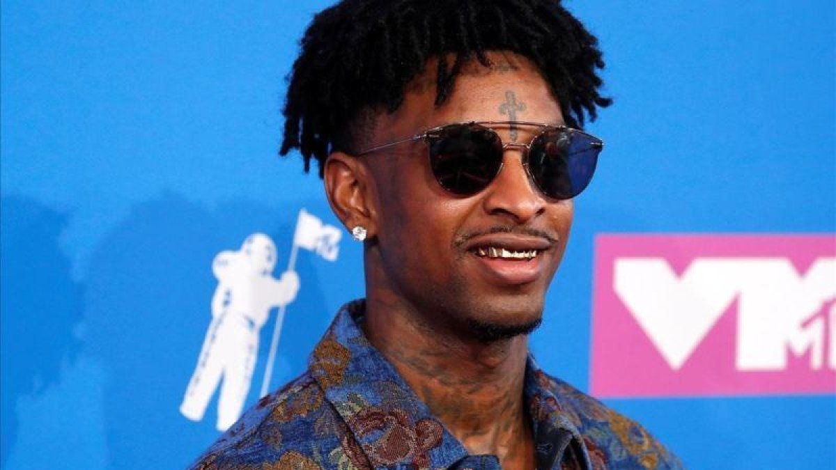 El rapero británico 21 Savage, el pasado agosto.-REUTERS (ANDRE KELY)