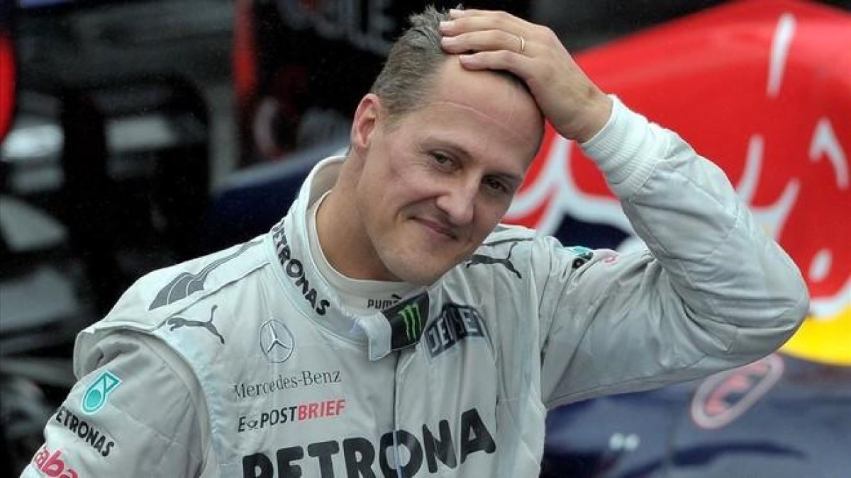 Michael Schumacher, en una imagen de archivo.-AFP / YASUYOSHI CHIBA