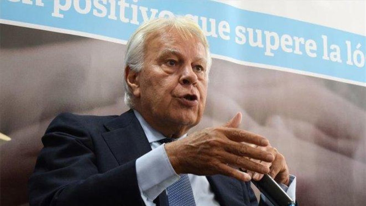 Felipe González, expresidente del Gobierno de España.-EFE