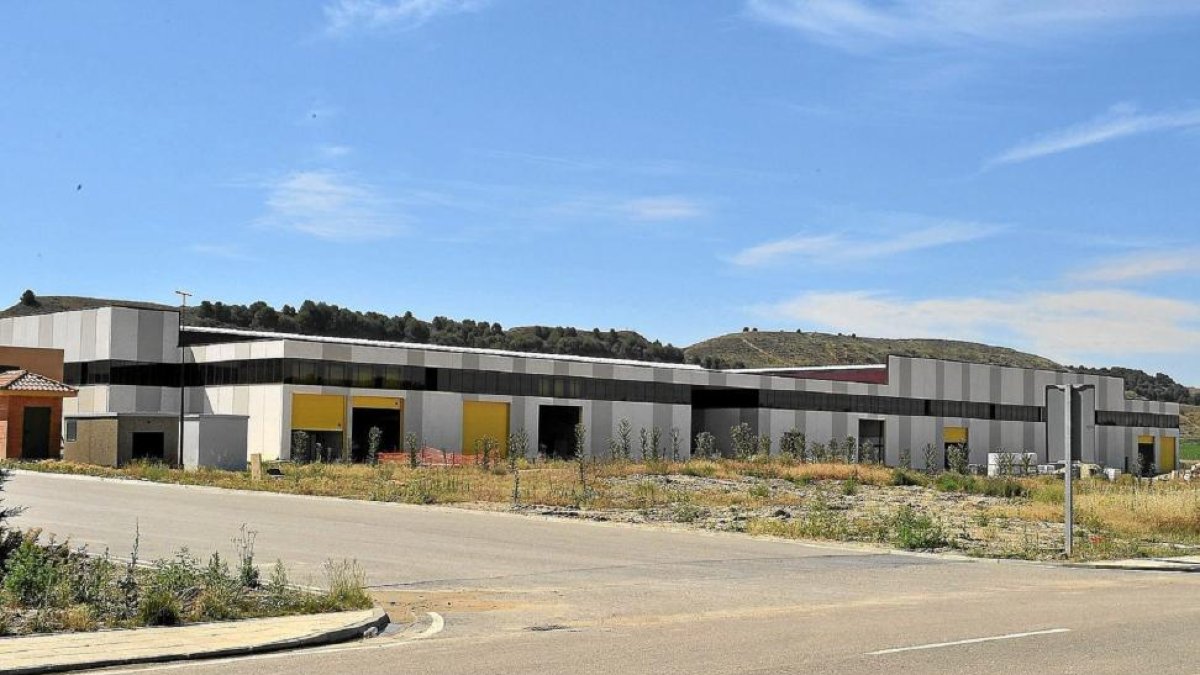 Naves de la  Agrupación de Apoyo Logístico61 de la Base de Santovenia donde trabajaba la vallisoletana ahora absuelta en la época de los hechos.-J. GONZÁLEZ