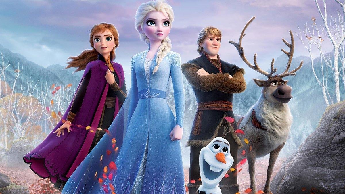 Una imagen promocional de ’Frozen II’, con la princesa Elsa en primer plano-