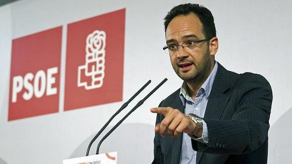 Antonio Hernando.-EFE / ARCHIVO