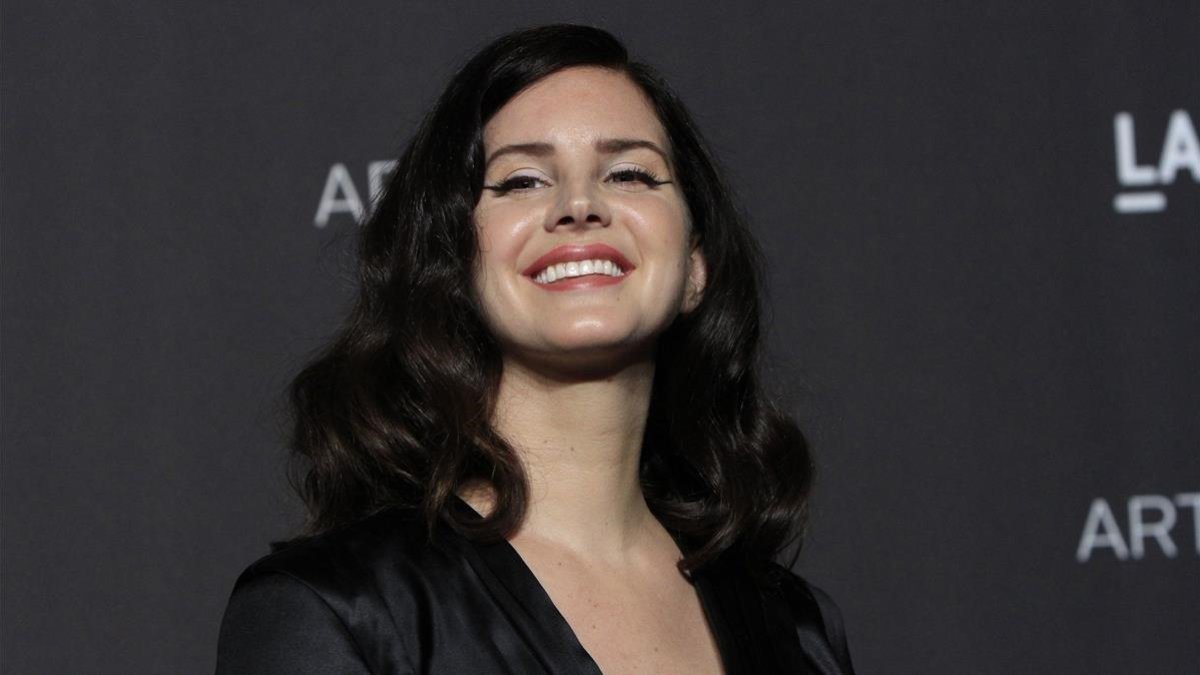 Lana del Rey, en un acto en Los Ángeles, el pasado día 4.-EFE
