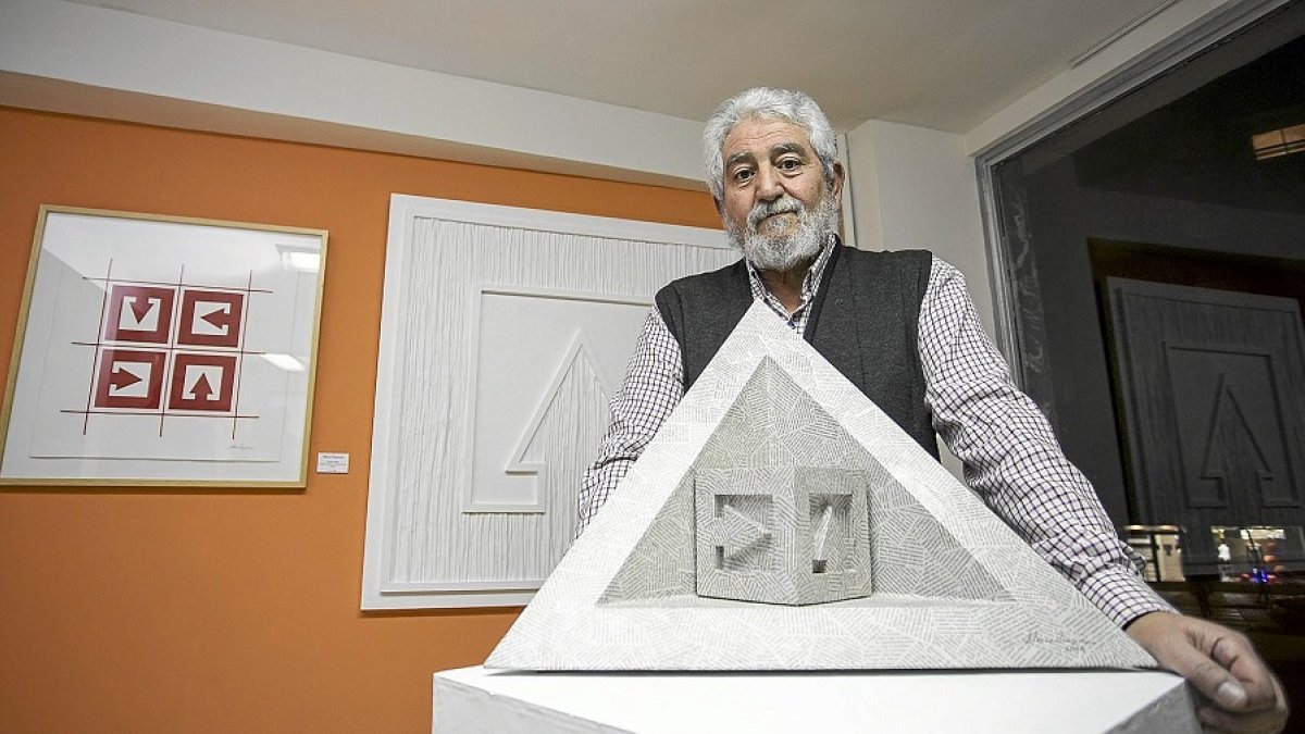 Marco Temprano, en una imagen de archivo en la Galería Samuel. | M. A. SANTOS