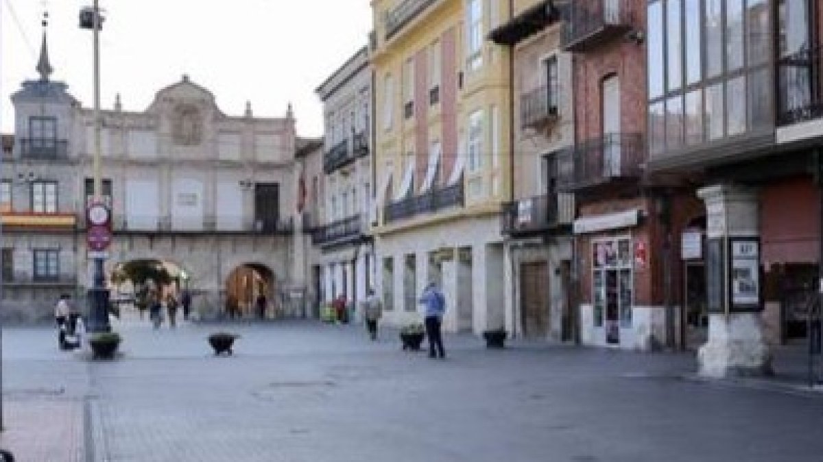 Plaza Mayor de Medina del Campo.- ICAL