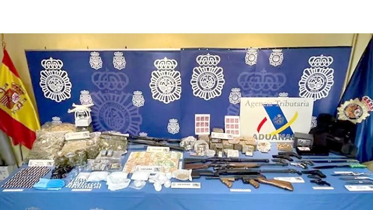 Fiscalía pide penas que suman casi 170 años para 29 detenidos en la 'Operación Santo'. POLICÍA NACIONAL VALLADOLID