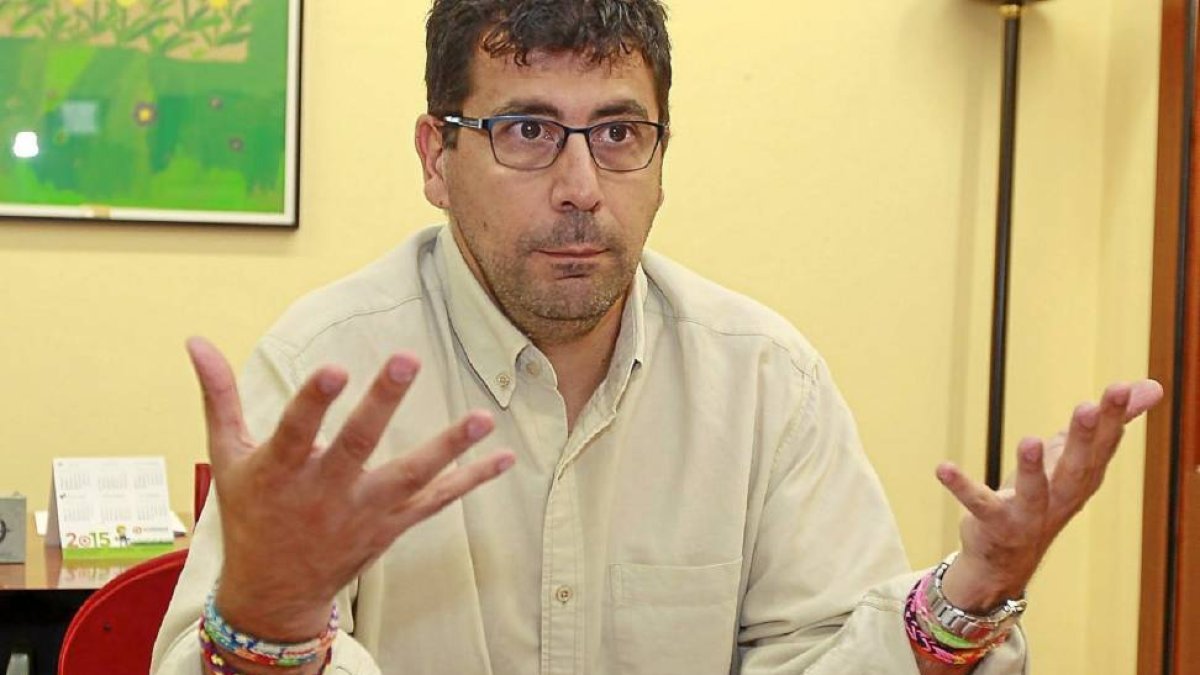 Alberto Bustos, concejal de deportes.-J. M. Lostau