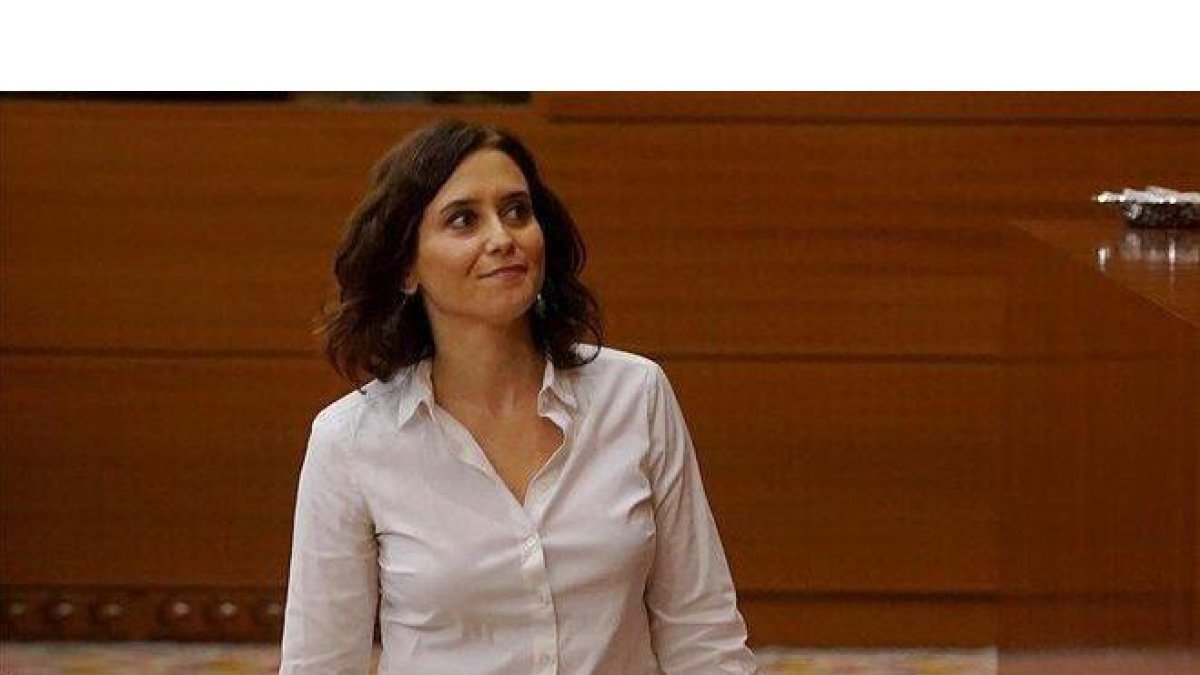 Isabel Díaz Ayuso, presidenta de la Comunidad de Madrid. - E. M.