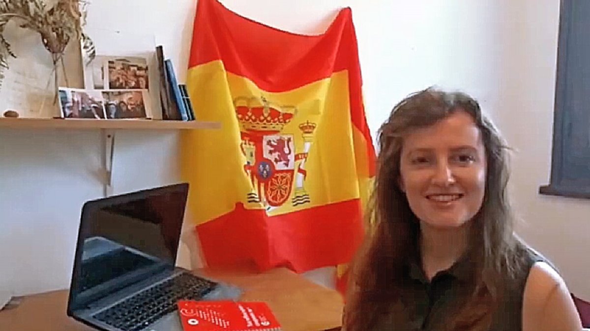 Loreto Mata en un vídeo del Centro de Formación de la Cooperación Española. D.V.