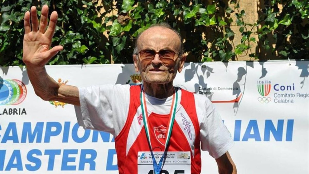 Ottaviani, al termino de una carrera-EL PERIÓDICO