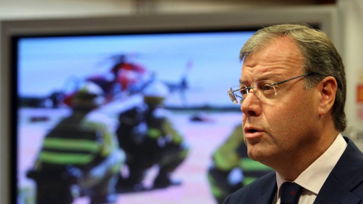 El consejero de Fomento y Medio Ambiente, Antonio Silván, presenta el balance de la campaña de incendios forestales de Castilla y León-Ical