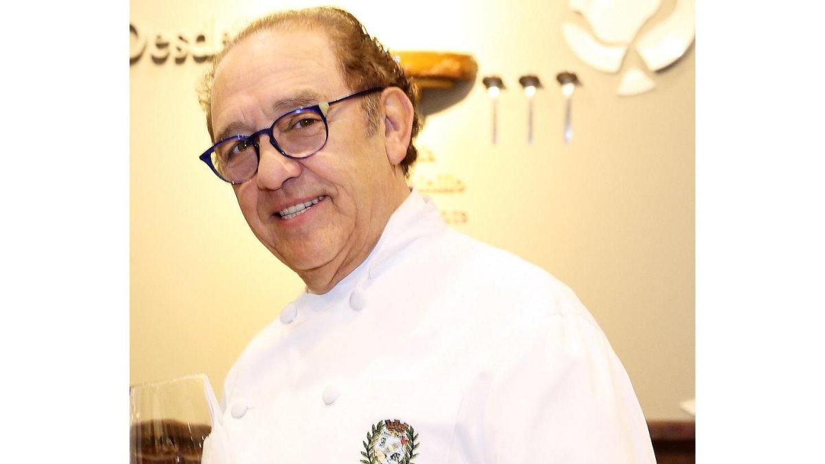 José María Ruiz, dueño del mítico restaurante segoviano.-E.M.