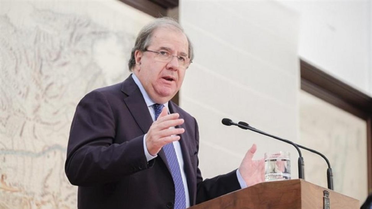 El presidente de la Junta de Castilla y León, Juan Vicente Herrera-EUROPA PRESS