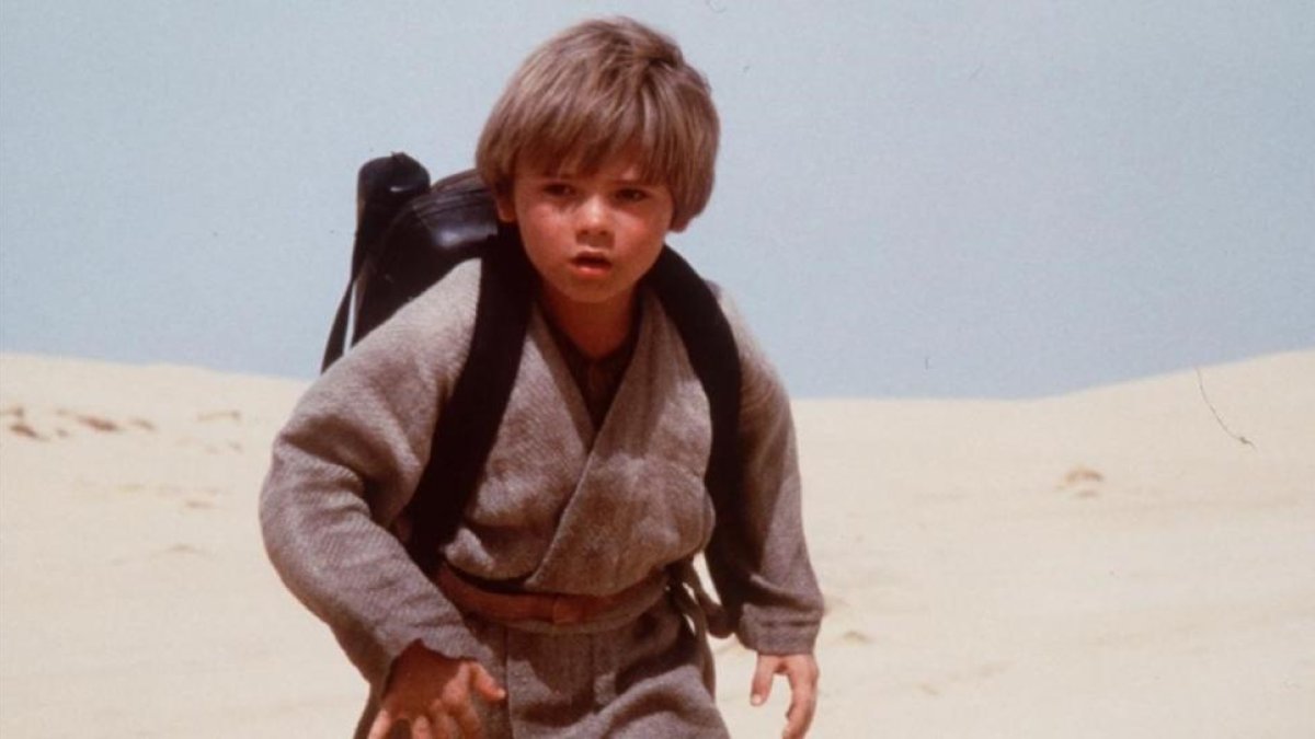 Jake Lloyd, en su papel de Anakin Skywalker en 'Star Wars'.-KEITH HAMSHERE
