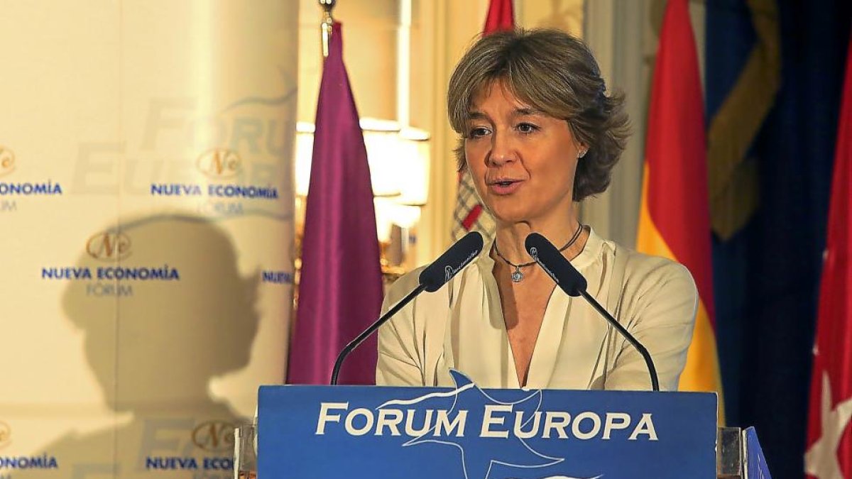La ministra García Tejerina, ayer en Madrid.-RAQUEL P.VIECO