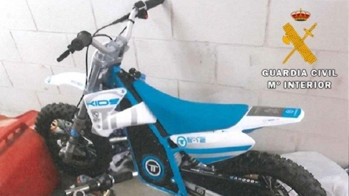 Imagen de una de las motos sustraídas.-EUROPA PRESS