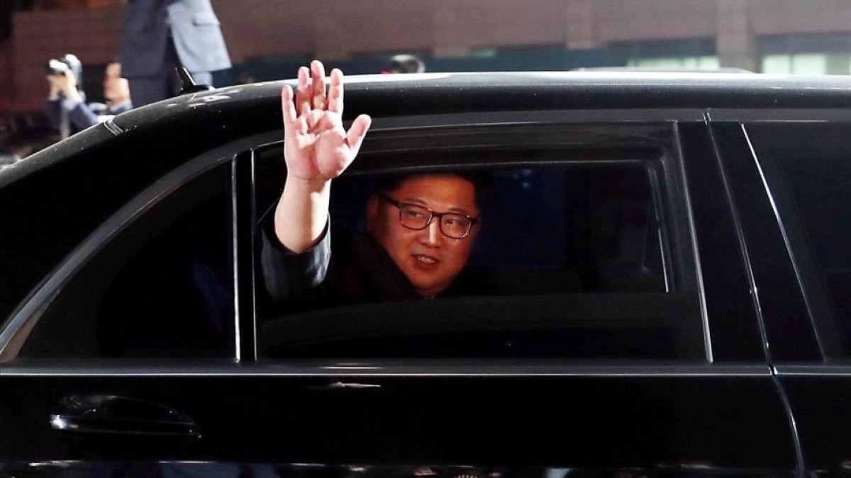 El líder norcoreano tras mantener la histórica cumbre con el presidente surcoreano Moon Jae-in.-REUTERS