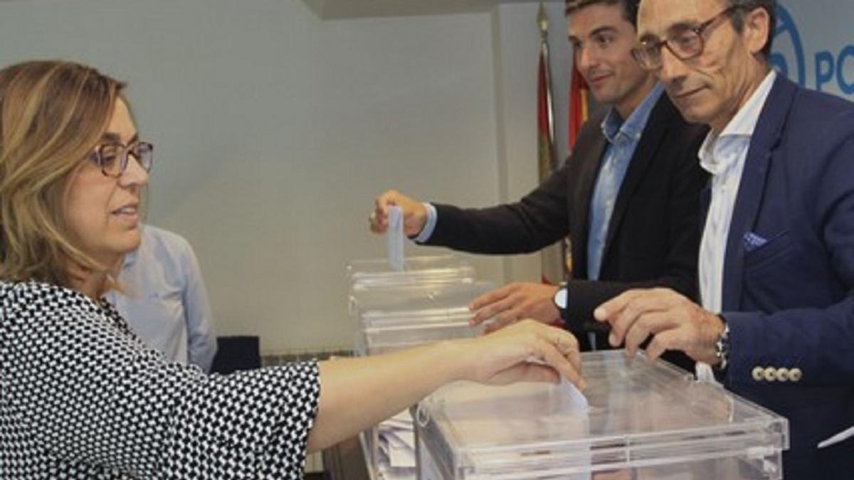 La presidenta palentina del PP, Ángeles Armisén-Brágimo / ICAL
